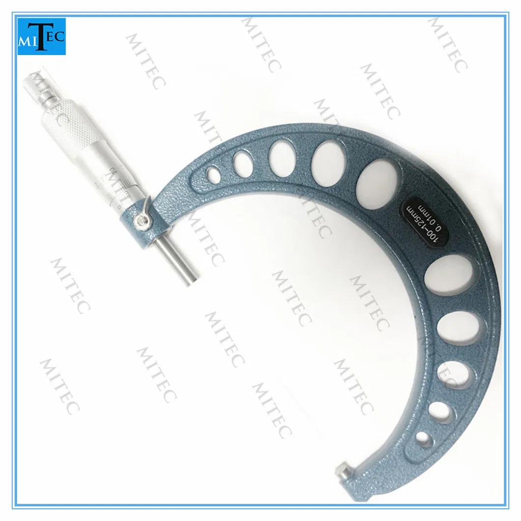 0.01mm 75-100mm Mechanical Outside Micrometer Measuring Tool
