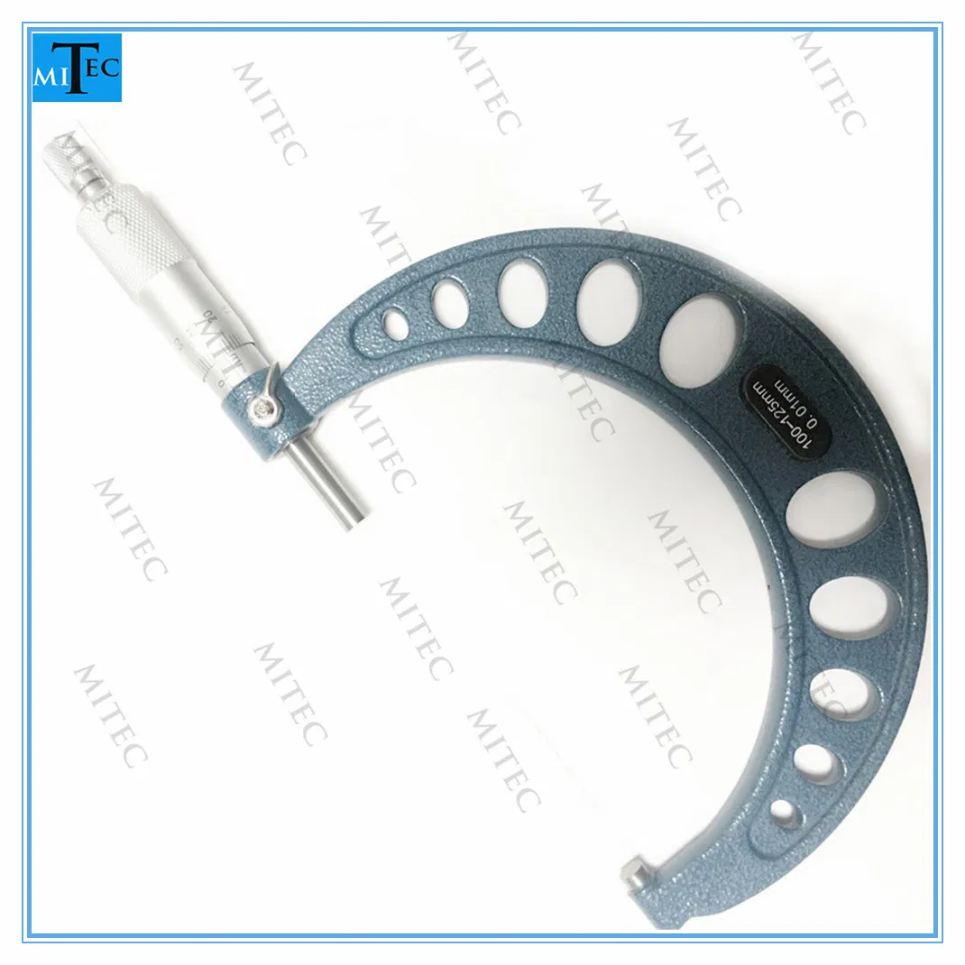 0.01mm 75-100mm Mechanical Outside Micrometer Measuring Tool