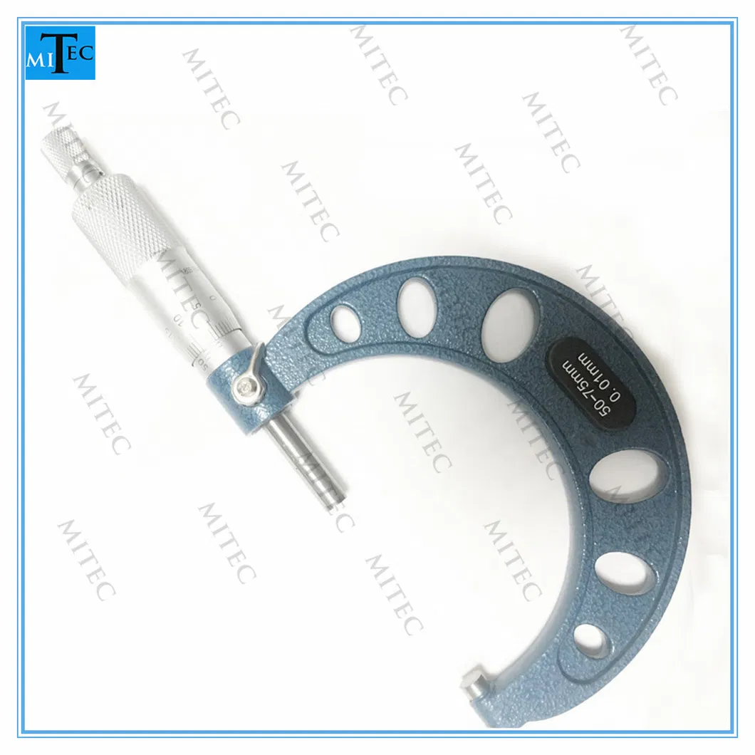 0.01mm Mechanical Outside Micrometer Gauge Micrometer 25-50mm