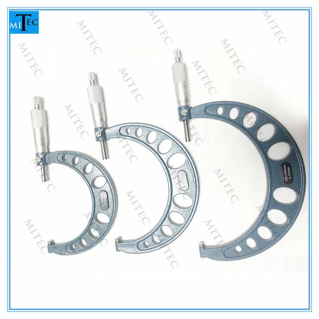 0.01mm Mechanical Outside Micrometer Gauge Micrometer 25-50mm