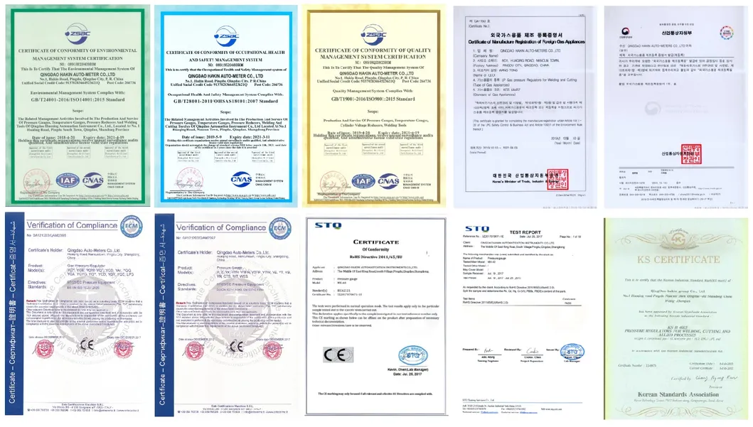0-250 Mbar Pressure Gauges