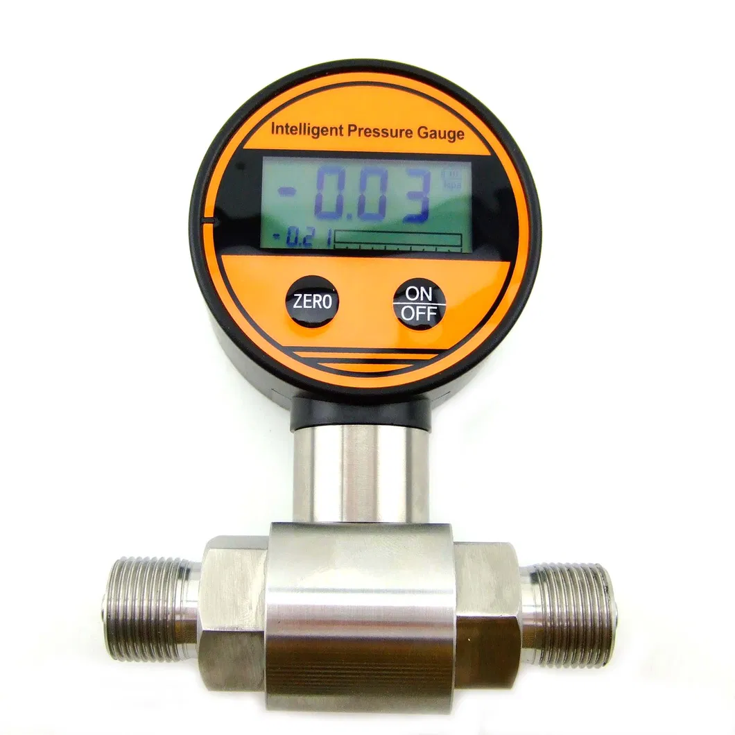 0.5%/0.25% Accuracy Digital Pressure Gauge/100mm Nominal Size/NPT Connection/Manometer Qdb118