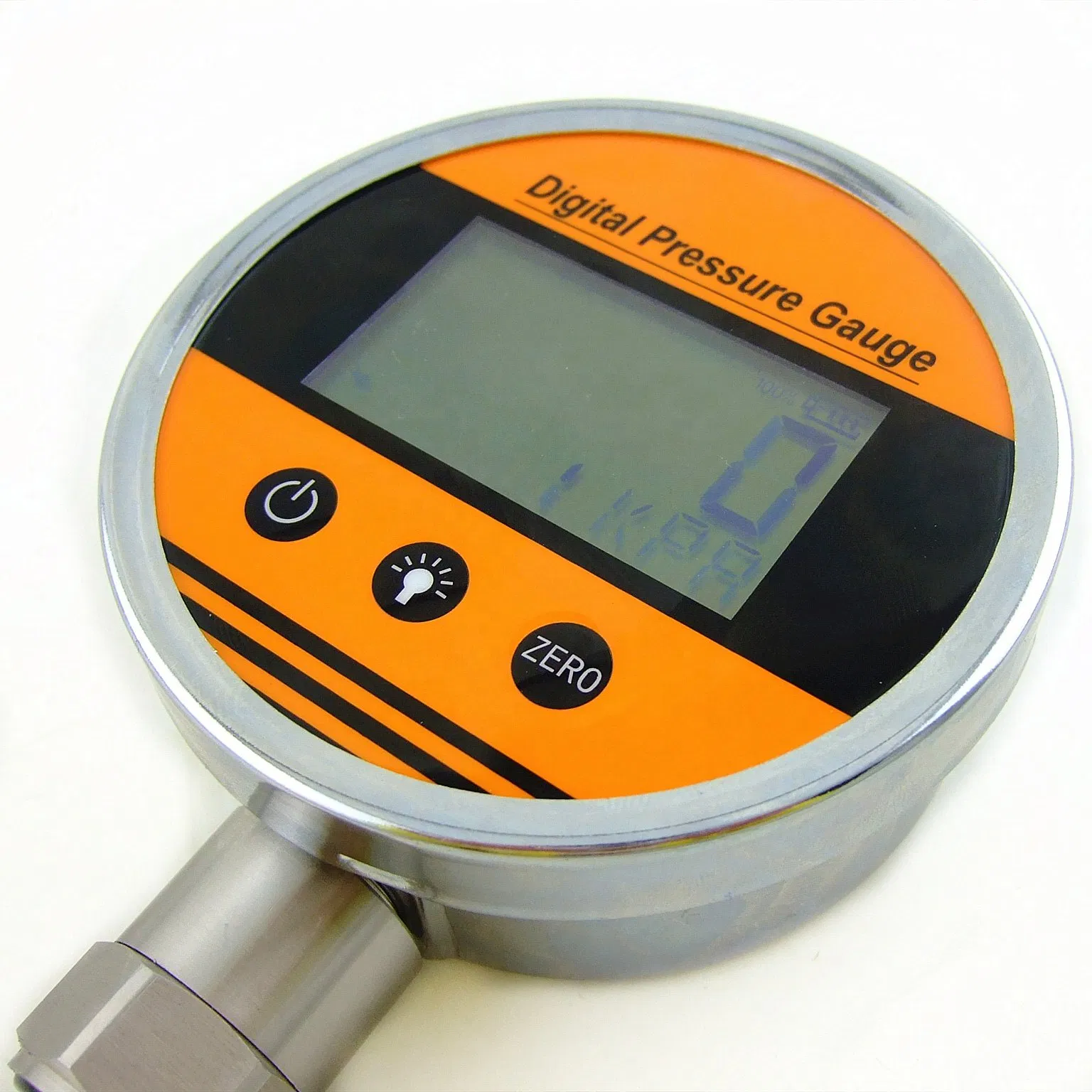 0.5%/0.25% Accuracy Digital Pressure Gauge/100mm Nominal Size/NPT Connection/Manometer Qdb118