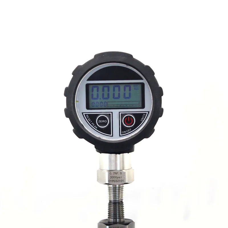 0.5%/0.25% Accuracy Digital Pressure Gauge/100mm Nominal Size/NPT Connection/Manometer Qdb118