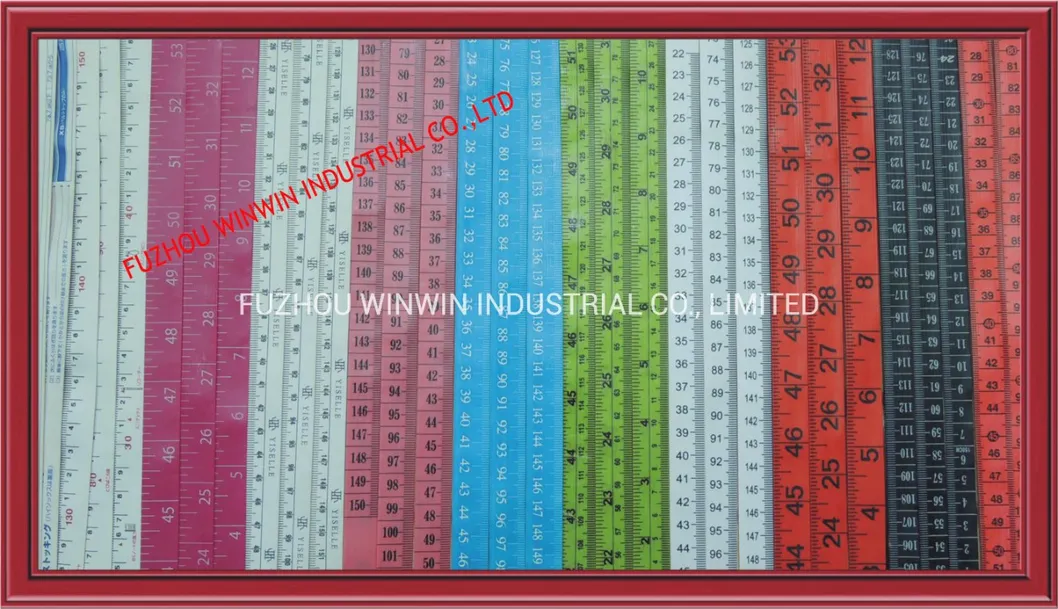 150cm/60inch PVC Fiberglasss Tailor Measuring Tape (WW-PTM01)