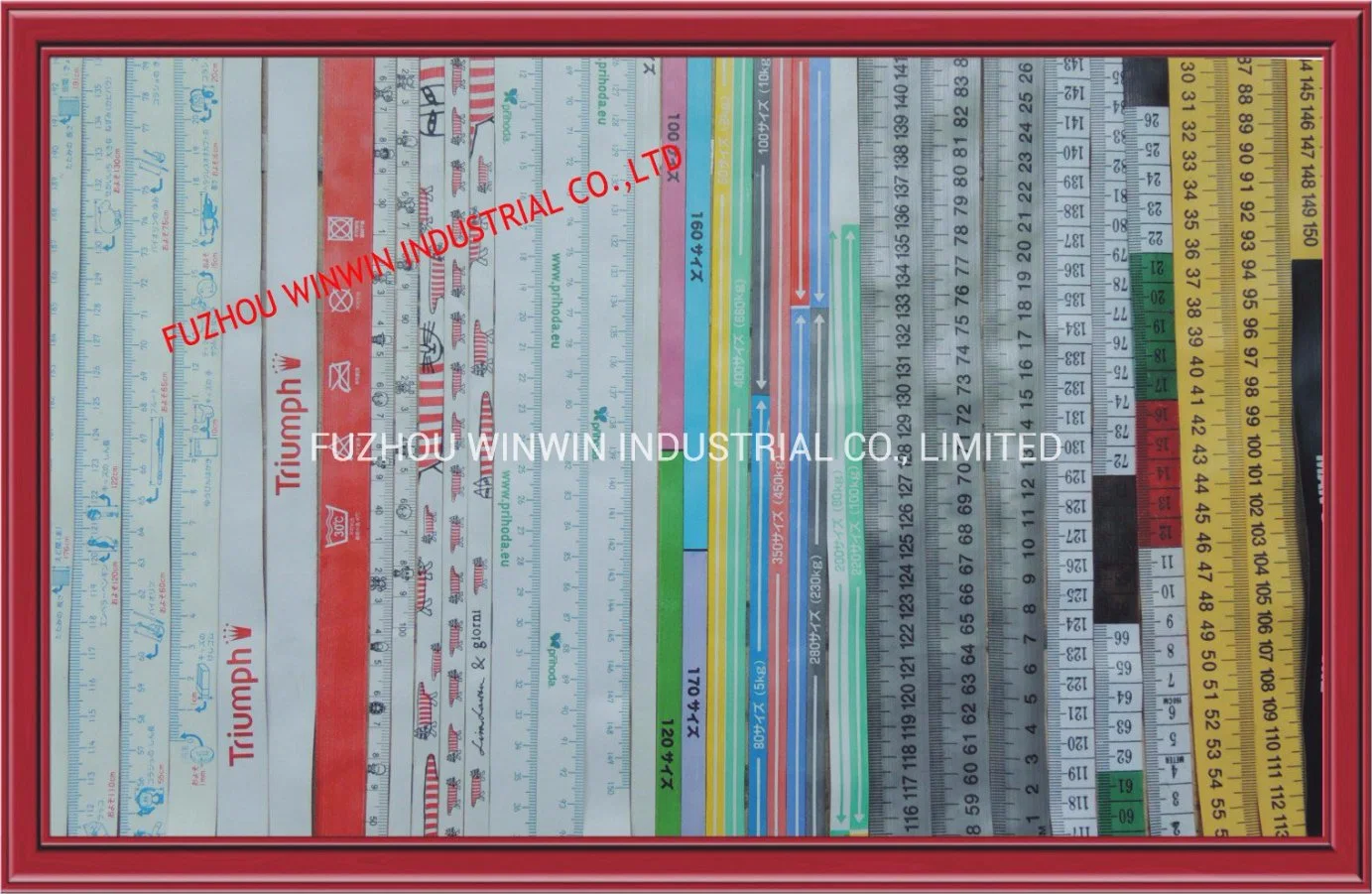 150cm/ 60inch PVC Fiberglasss Tailor Measuring Tape (WW-PTM01)