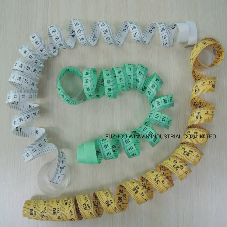 150cm/60inch PVC Fiberglasss Tailor Measuring Tape (WW-PTM01)