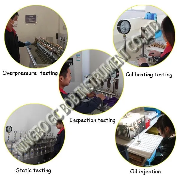 2.5" Economic Black Steel Bottom Mounted Vacuum Pressure Guage