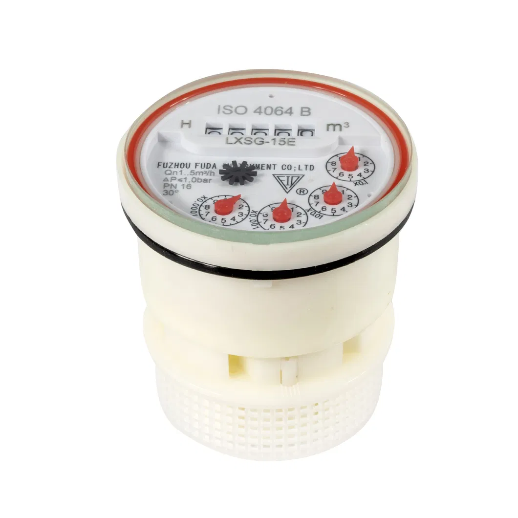 2021 Good Quality Fuda DN 15mm 20mm Dry Wet Water Meter Movement with ISO 4064