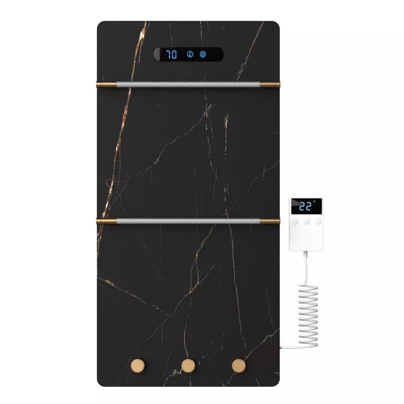 What Makes a Black Graphene Rock Towel Rack Superior to Traditional Heated Bars