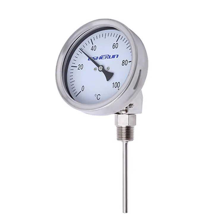 What Causes Sticking or Hysteresis in a Bimetal Thermometer Process Version Over Time