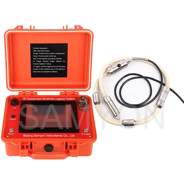 3D Suspension Borehole Logging System