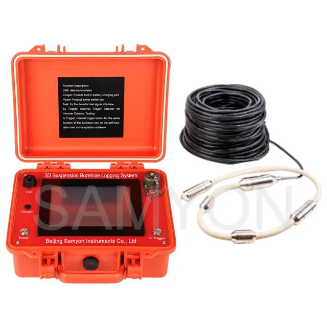 3D Suspension Borehole Logging System