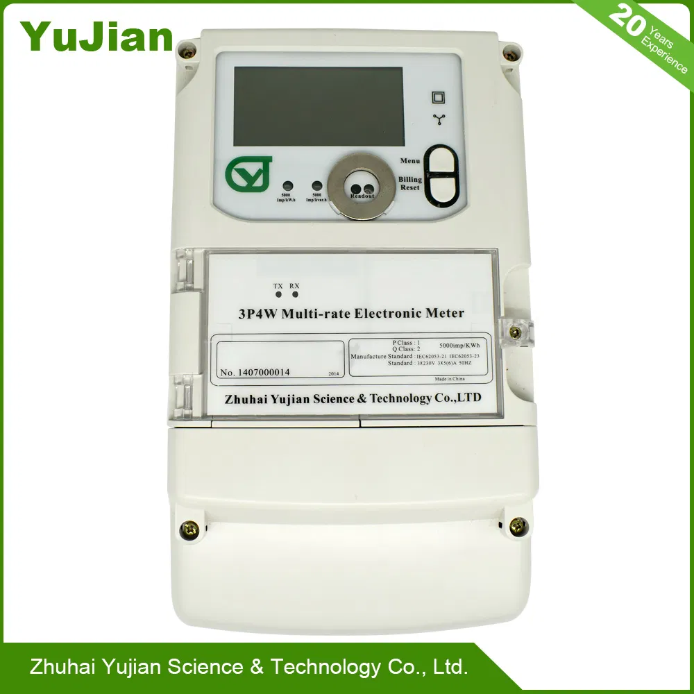 3p4w Multi-Rate Electronic Meter Class 2
