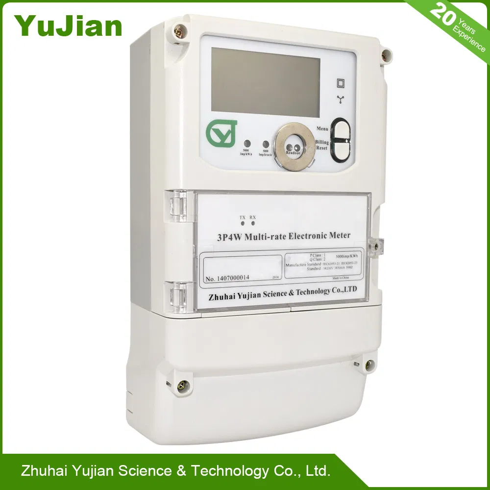3p4w Multi-Rate Electronic Meter Class 2