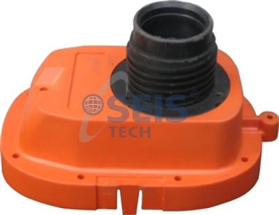 408 System 3 Contact Power Cable Head with Battery Clip for Secel 408 System