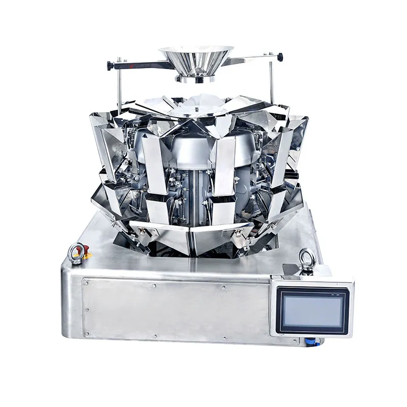 7"Touch Screen Packing Machine with High Precision Multihead Weigher