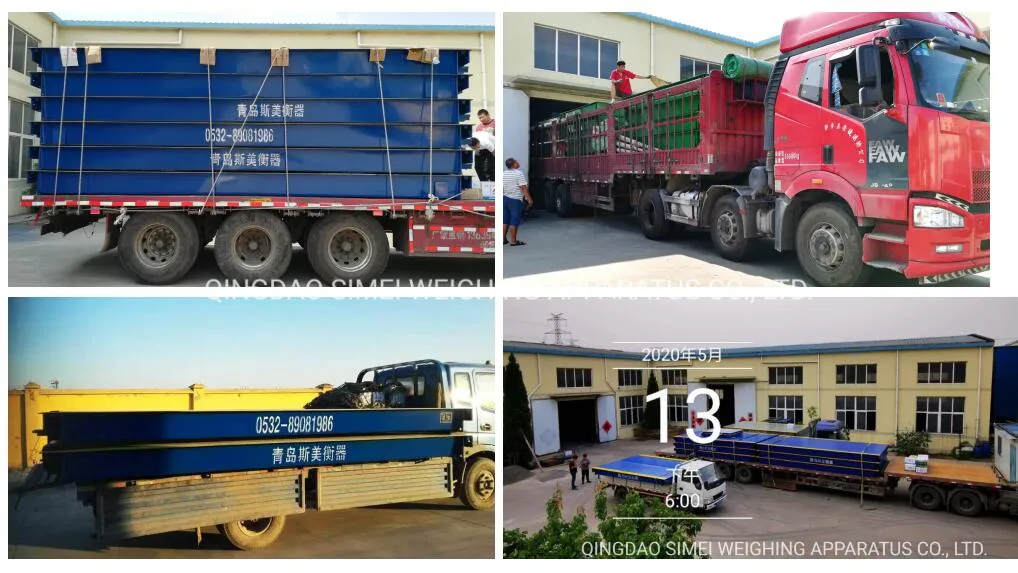 80-120tons 3*16m Electronic Truck Scales with Quality Ms Certificate China