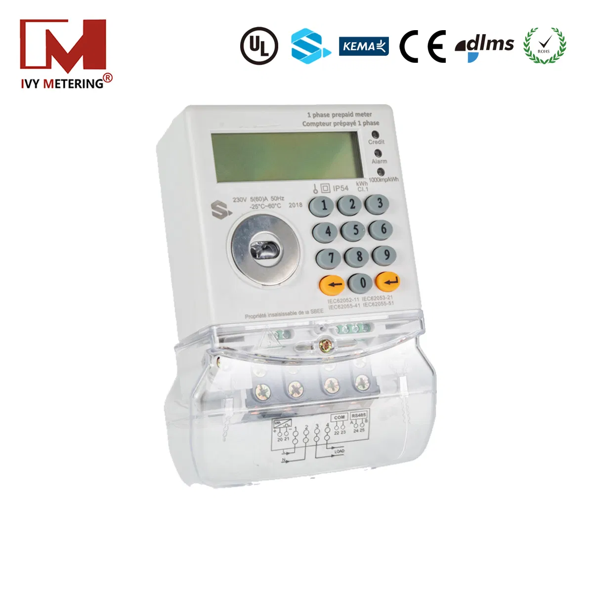 95% Maximum Humidity Bluetooth Meter for School Building