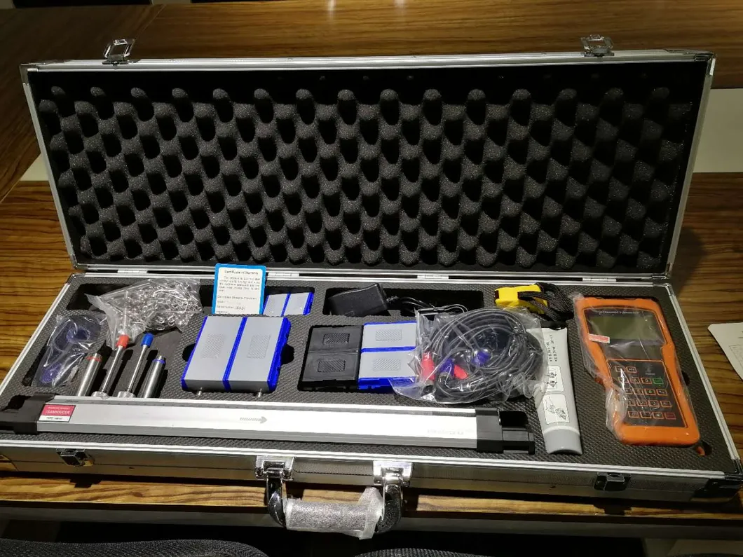 Accuracy 1% Handheld Ultrasonic Flowmeter Tuf-2000h Ultrasonic Portable Flow Meter