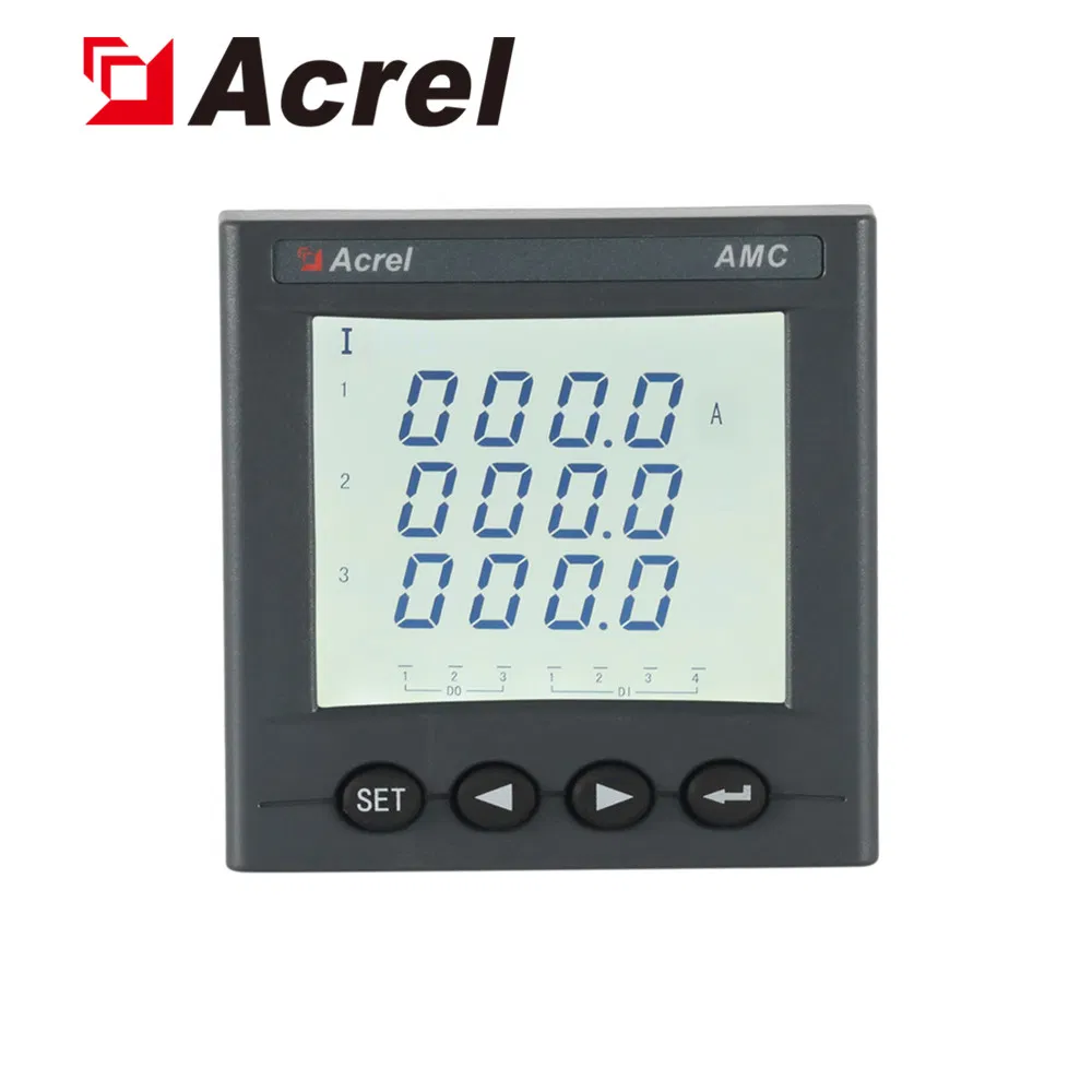 Acrel Three Phase AC Digital Programmable Electric Ampere Meter Amc72L- Ai3