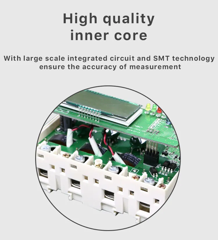 Adm100TCR 5-30A Three Phase Energy Meter Andeli Kwh