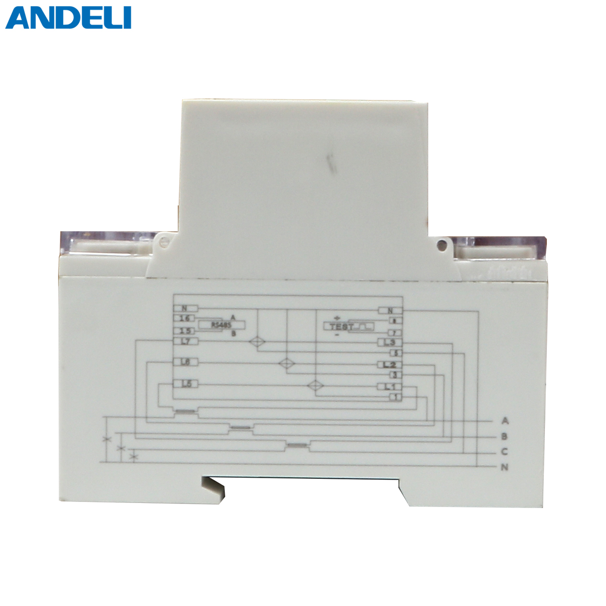Adm100TCR 5-30A Three Phase Energy Meter Andeli Kwh