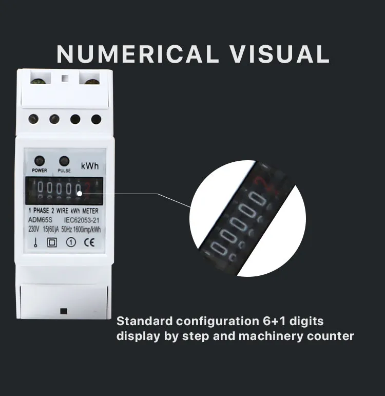 Andeli Electronic Meter Adm65s 5-30A