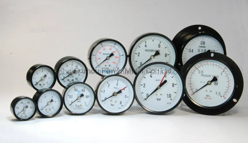 Back Connection 1/8 PT 40mm -100kpa Vacuum Gauge