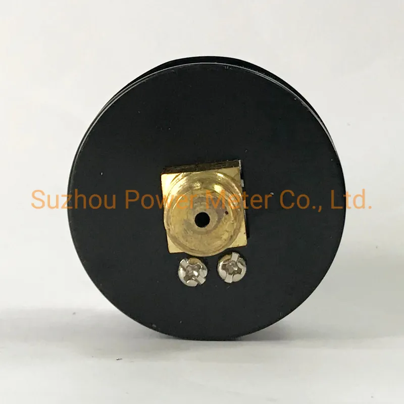 Back Connection 1/8 PT 40mm -100kpa Vacuum Gauge