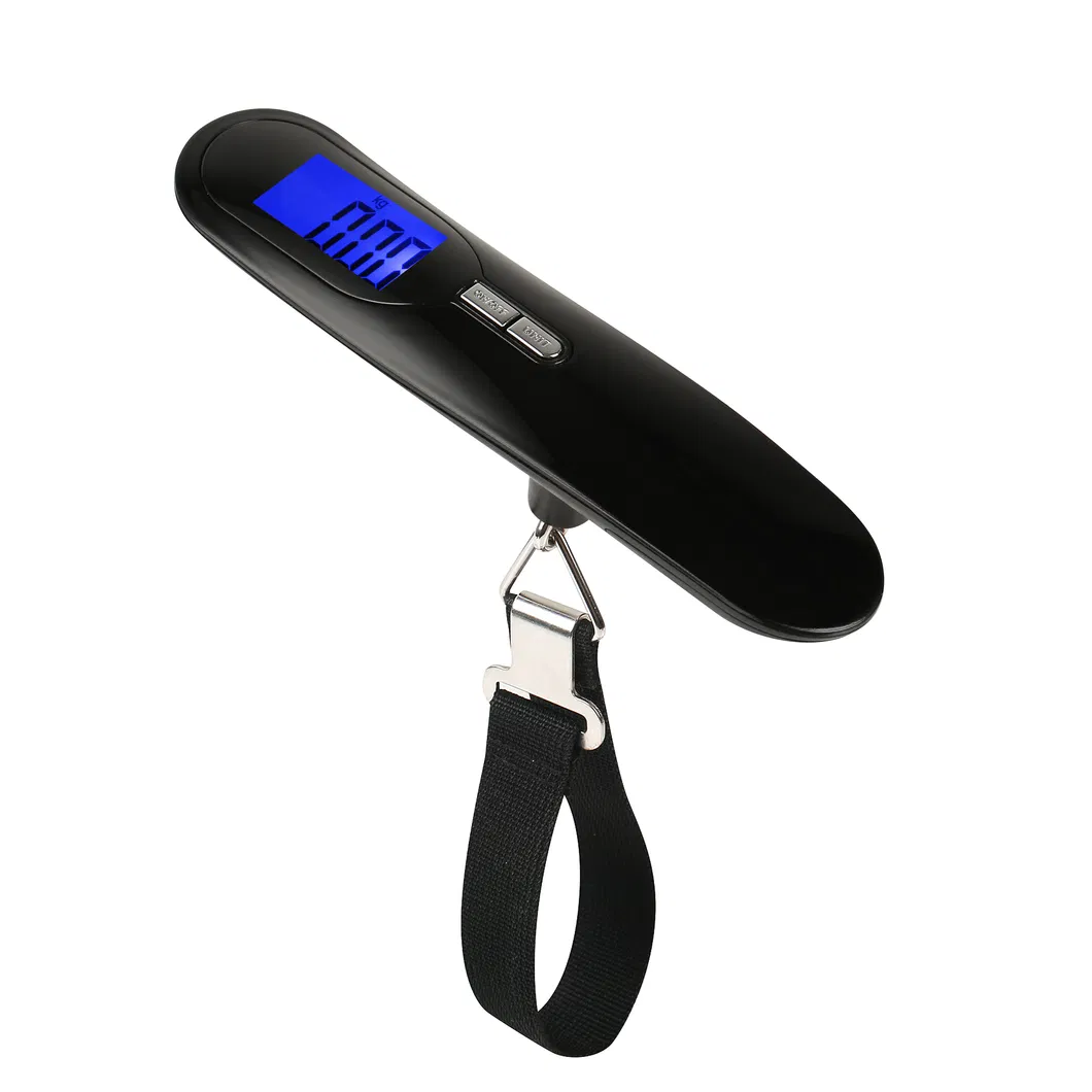 Backlight LCD Display Luggage Scale 110lb/50kg Electronic Balance Digital Postal Luggage Hanging Scale