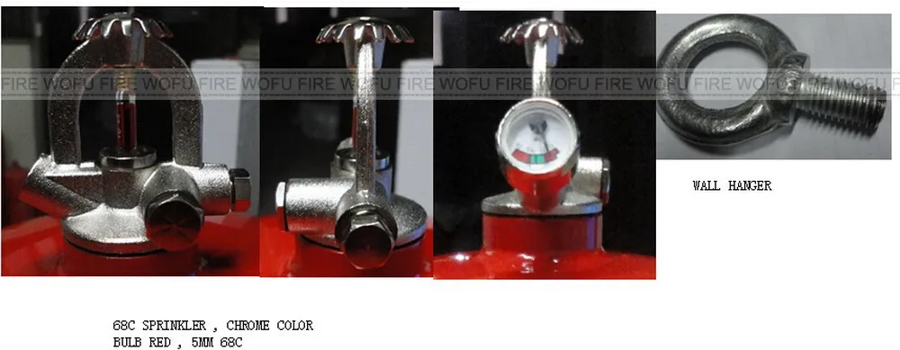 Burden Type Pressure Gauge Use for Fire Extinguisher