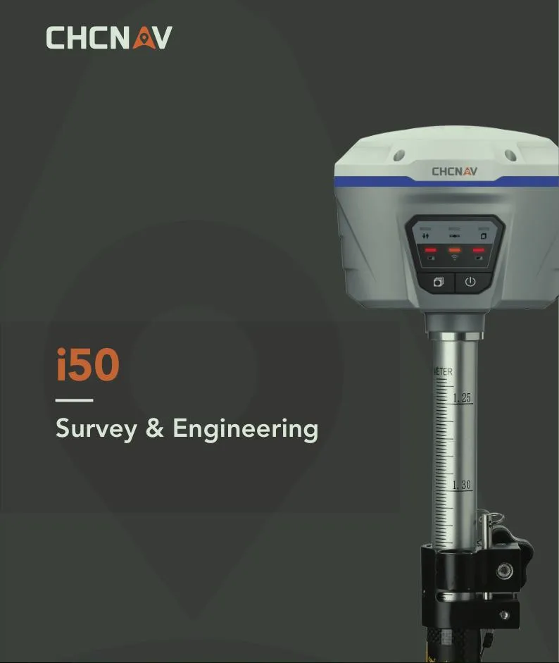 Chc I50 Gnss GPS Total Station Land Surveying Construction Rtk
