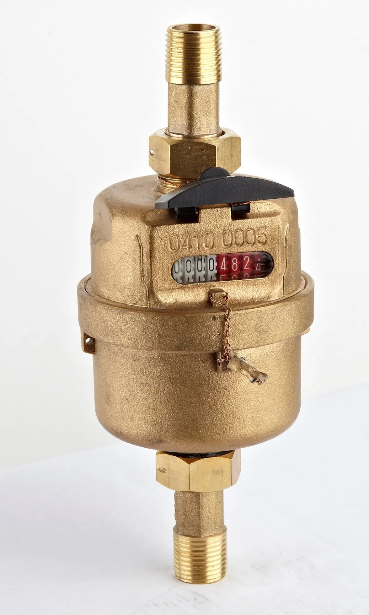 Cheap Brass Shell Vertical R160 Class C Volumetric Water Meter with ISO900 with Fuda Brand for City Use