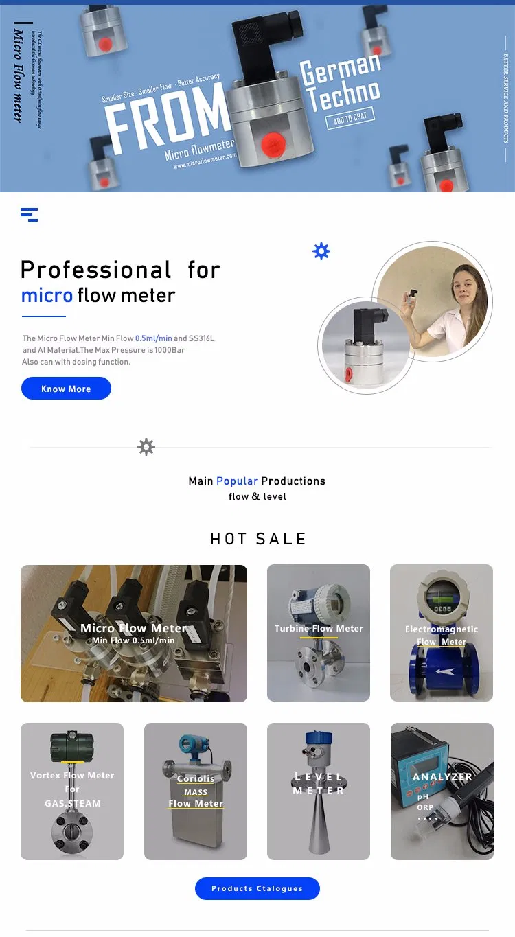 China Cixi M Series Glue Sealant Oval Gear Flow Meter