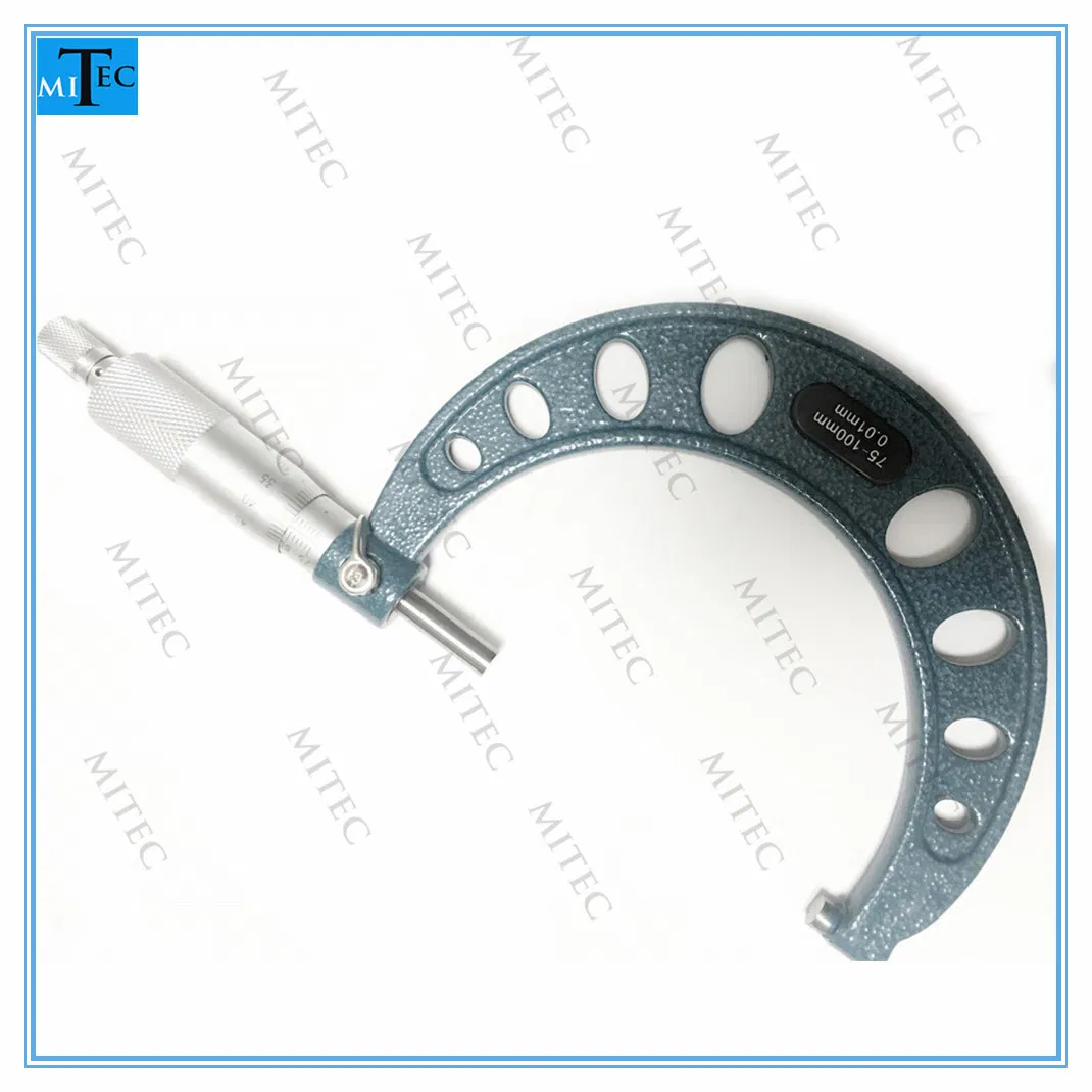 China Factory 0-25mm 0.01mm Mechanical Outside Gauge Micrometer