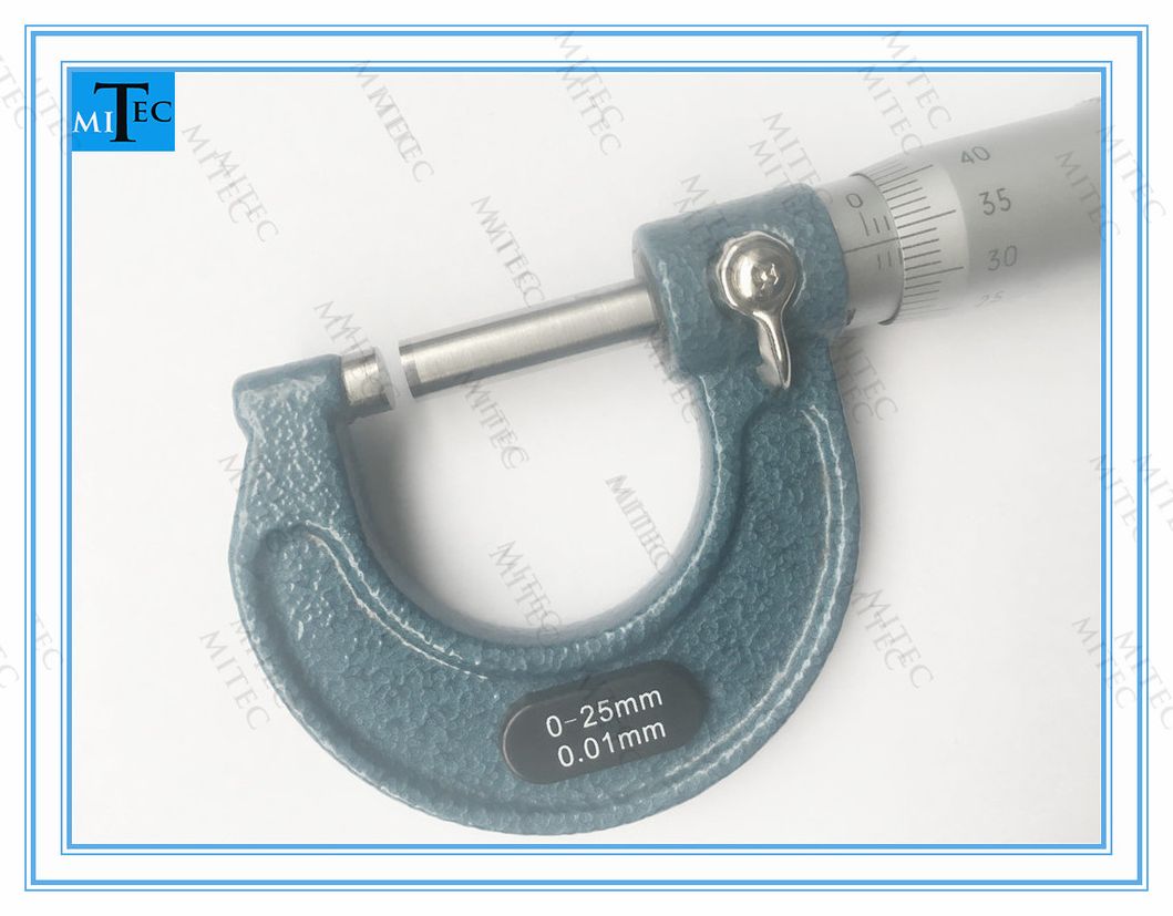 China Factory 0-25mm 0.01mm Mechanical Outside Gauge Micrometer