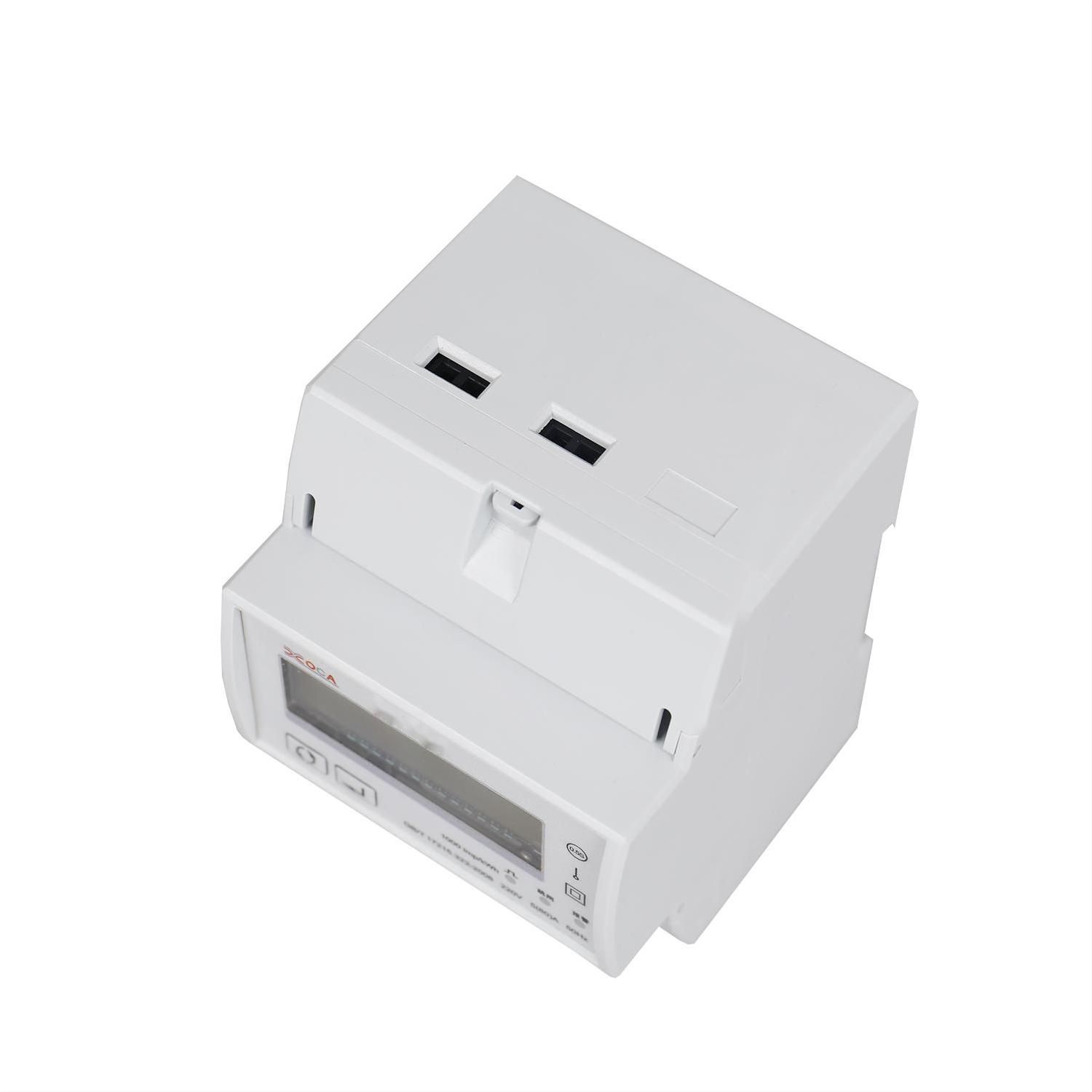 Dac4121c DIN Rail AC Single Phase WiFi Multi- Tariff Function Energy Meter