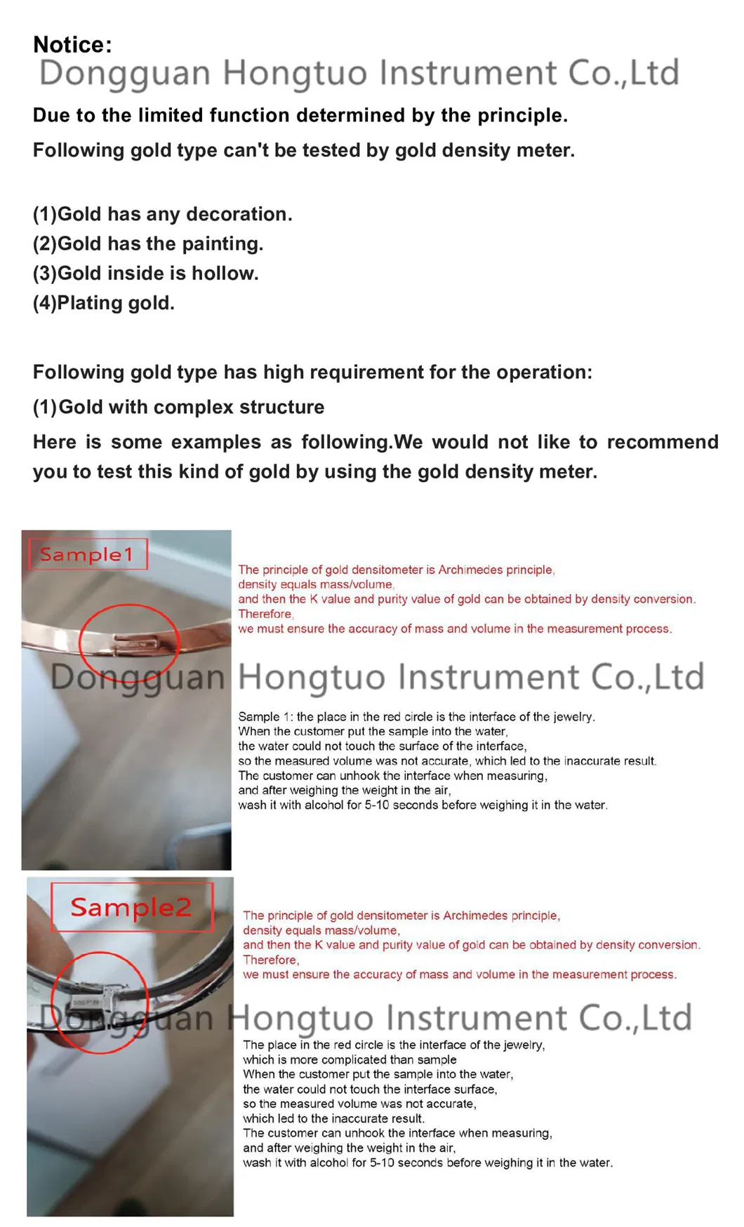 DH-300K DahoMeter Digital Electronic Gold Purity Test Instrument, Gold Density Meter, Gold Karat Measuring Device High Quality
