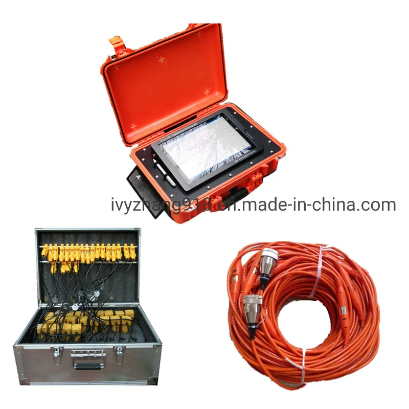 Digital Geophone Seismograph Refraction Reflection Surface Wave Borehole Seismic Survey Equipment Seismometer for Seismic Survey
