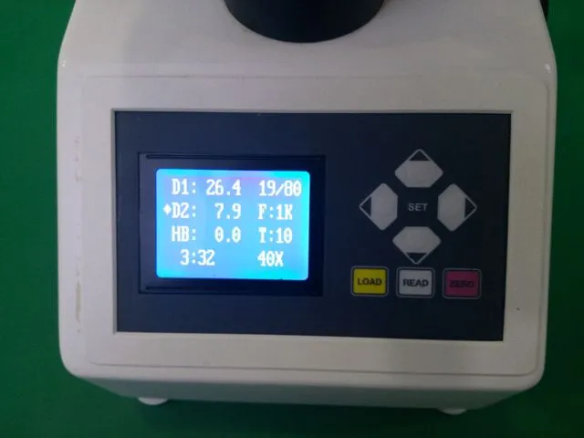 Digital Micro Vickers Hardness Tester for Carbonization Workpiece