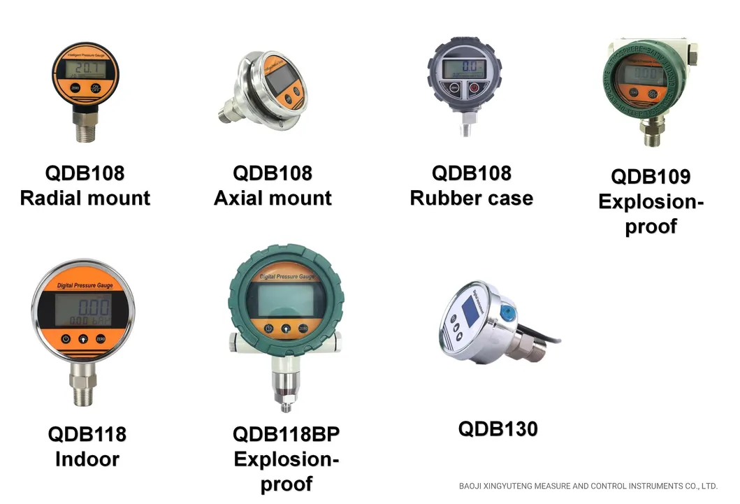Digital Stainless Steel Pressure Guage Meter