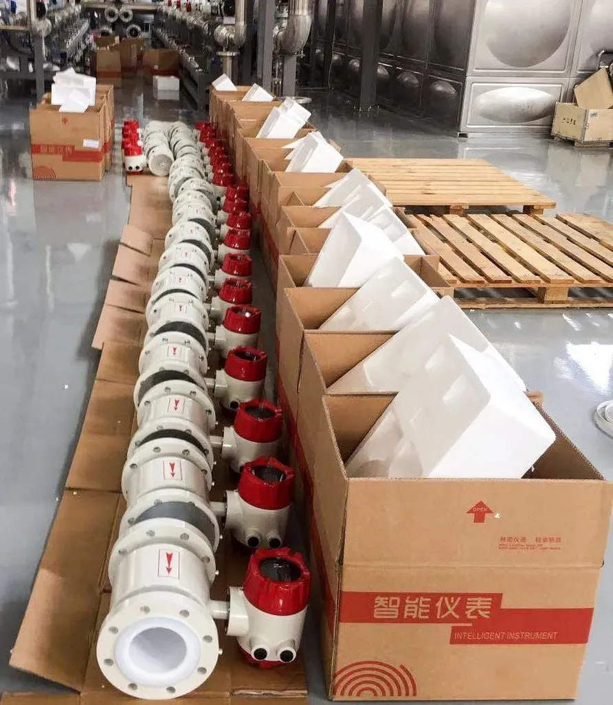 Digital Water Flowmeter Magnetic Flow Meter Water for Waste Water