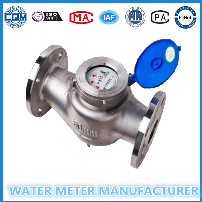 Dn50mm , Stainless Steel Flange Pulse Water Meter