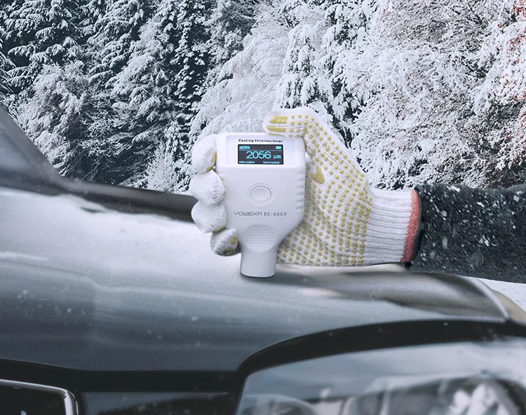 Ec-600X Cold-Resistant Thickness Gauge