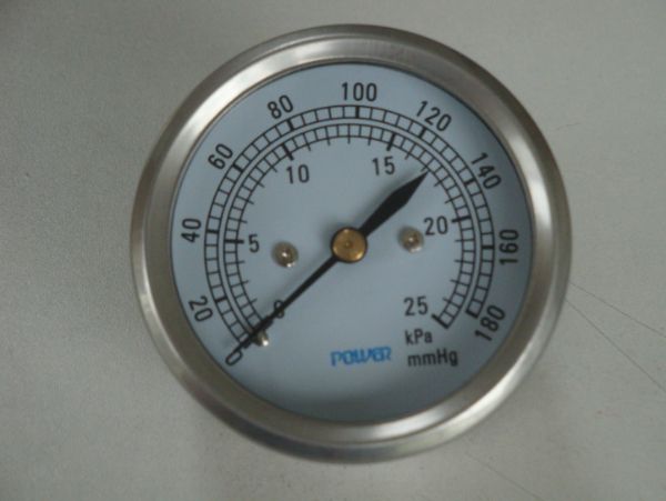 Factory Price 63mm 2.5" 25kpa Capsule Bellows Pressure Gauge