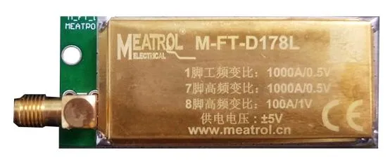 Frequency 10MHz, Peak Value 1A to Hundreds of Ka M-FT Integrator