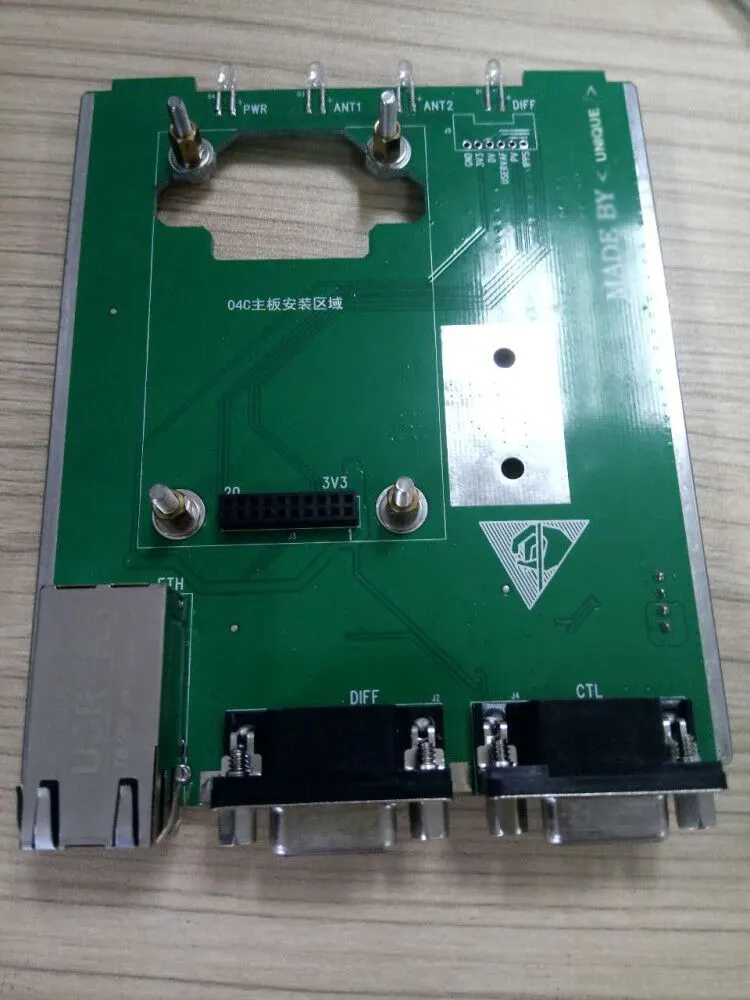 GPS/Bds/Glonass/Galileo Multi-Frequency High-Precision Rtk and Heading Board Un382