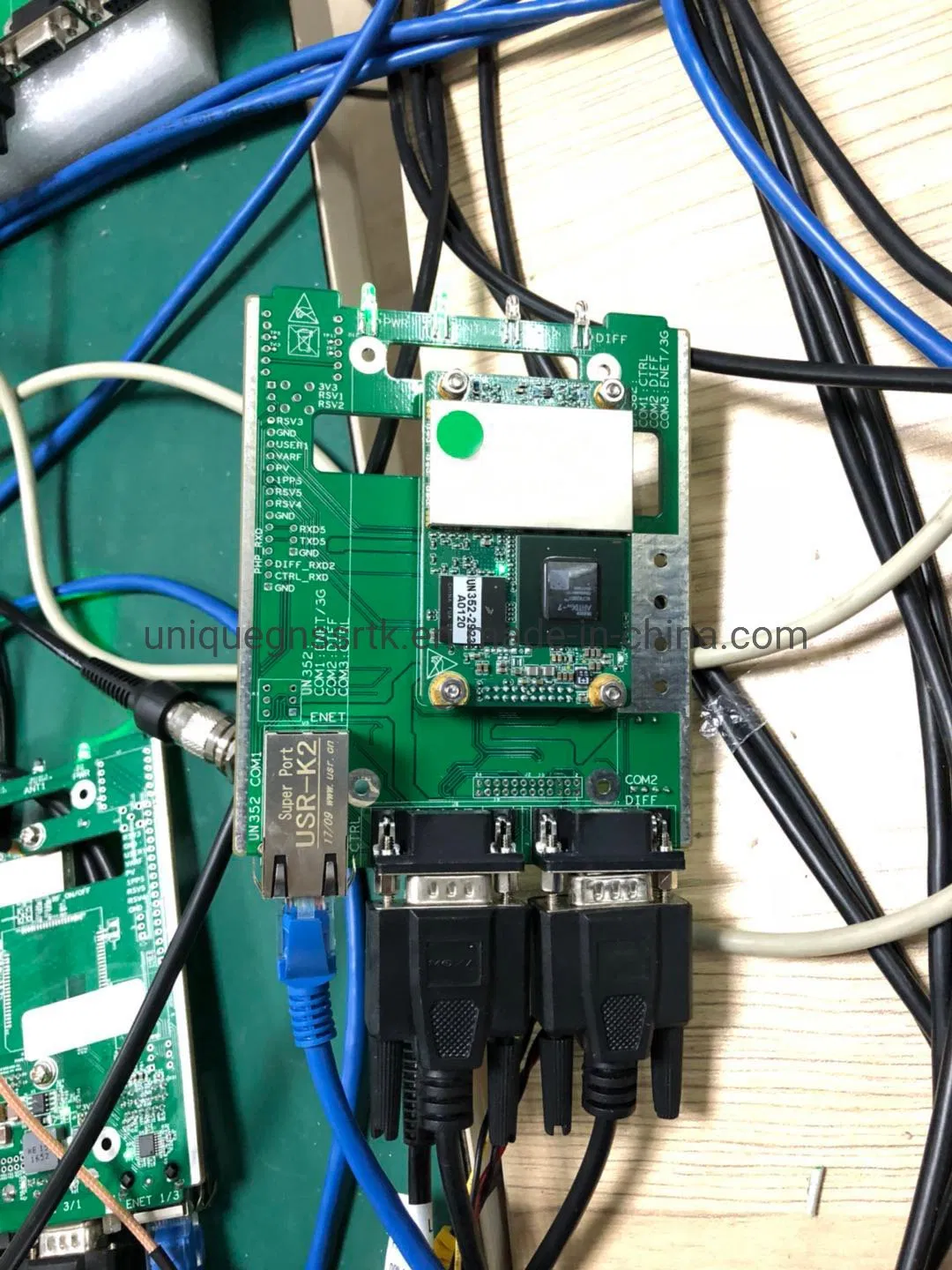 GPS/Bds/ Glonass /Galileo Multi-Frequency High-Precision Rtk and Heading Board Un382