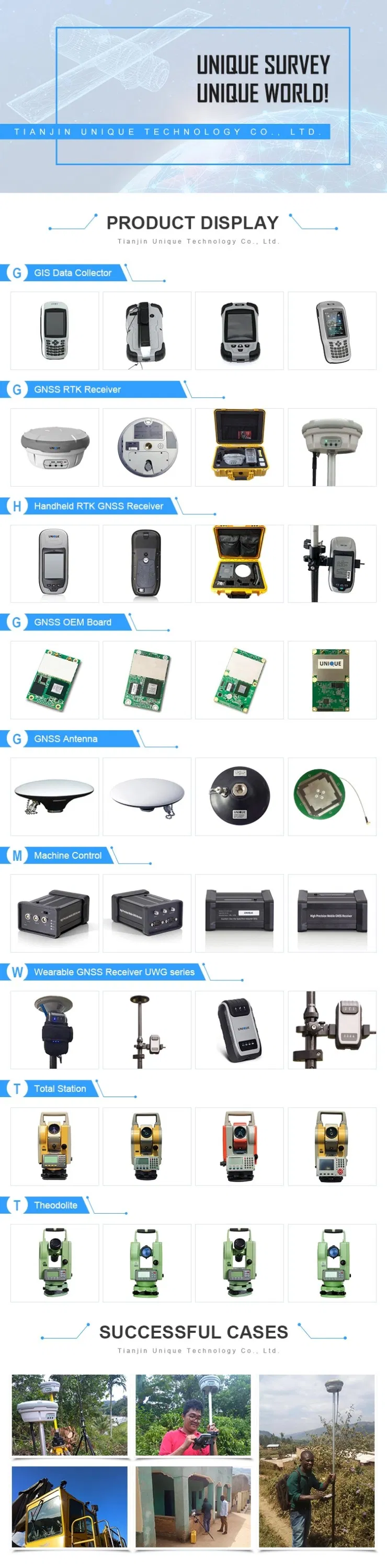 Handheld Gis U18 for Field Survey GPS Survey Data Collector